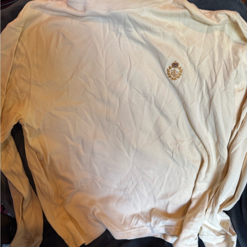 Ralph Lauren Cream Long Sleeve turtleneck - vintage